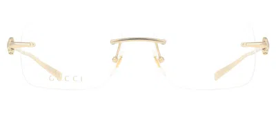 Gucci Gg1703o Men's Glasses, Gold, Size 55