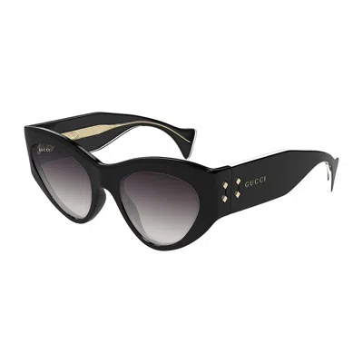 Gucci Gg1704s001 Gradient Lens Sunglasses In Black