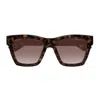 Gucci Cat-eye Gradient Plastic Sunglasses In Marrone
