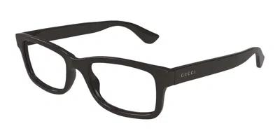 Gucci Gg1717o Men's Glasses, Grey, Size 54 In Black