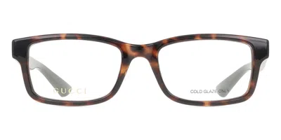 Gucci Gg1717o Men's Glasses, Tortoiseshell, Size 54 In Brown