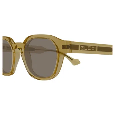 Gucci Gg1730s-003 Yellow-yellow-brown