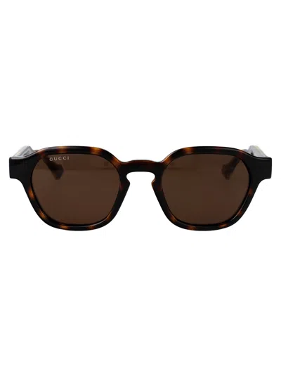 Gucci Gg1730s Sunglasses In Brown