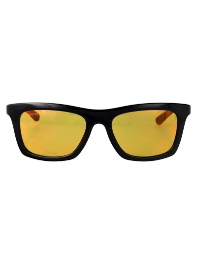 Gucci Gg1735s Sunglasses In Black-green-yellow