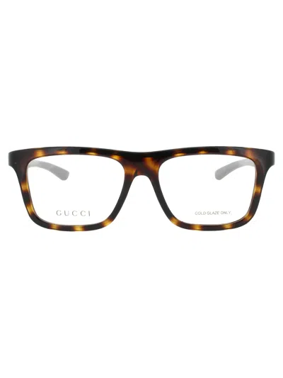 Gucci Gg1737 O Eyeglasses In Black/blue - Demo