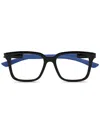 Gucci Gg1738o Square-frame Glasses In Black
