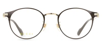 Gucci Gg1739ok Asian Fit Men's Glasses, Brown, Size 50