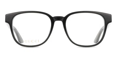 Gucci Gg1746oa Asian Fit Men's Glasses, Black, Size 52