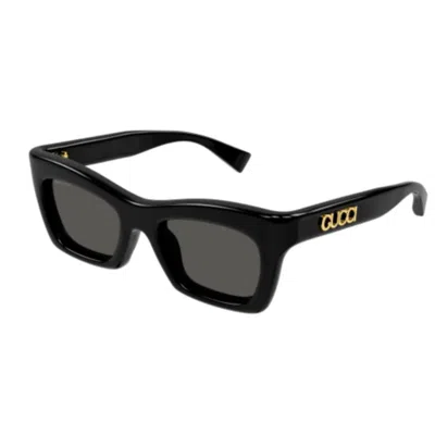 Gucci Grey Cat Eye Ladies Sunglasses Gg1773sa 001 51 In Black