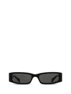 Gucci Rectangular Frame Sunglasses In Black