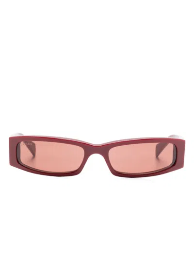 Gucci Gg1778s Sunglasses In Red