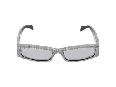Gucci Rectangle-frame Sunglasses In Multi