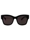 Gucci Gg1789s Recycled Acetate Sunglasses Black In Brown