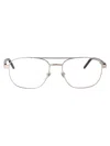 Gucci Gg1800o Glasses In Silver-havana-transparent