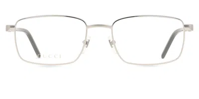 Gucci Gg1801o Men's Glasses, Silver, Size 56
