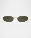 Gucci Gg1802s Sunglass Woman Metal In Green