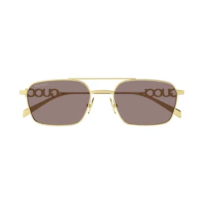 Gucci Gg1804s-003gold-gold-brown
