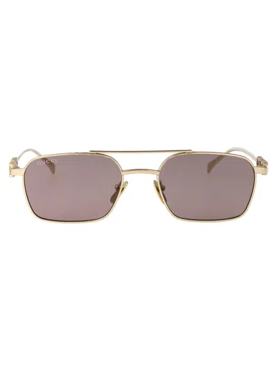 Gucci Gg1804s Sunglasses In Brown