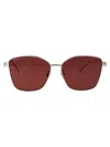 Gucci Gg1805sa Sunglasses In Silver-silver-red