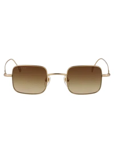 Gucci Gg1813s Sunglasses In Gold