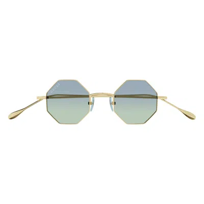 Gucci Gg1814s-004gold-gold-light Blue