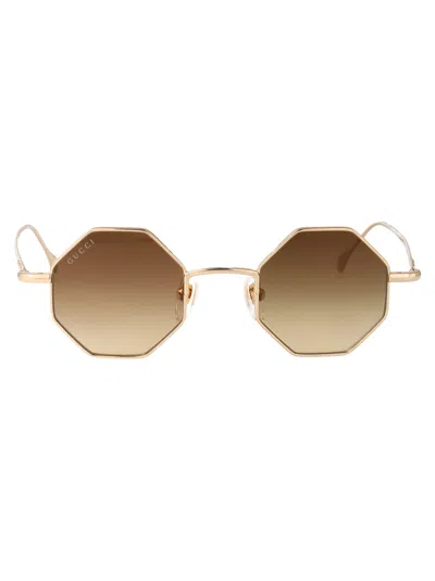 Gucci Gg1814s Sunglasses In Brown