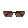 Gucci Gg1815s-002havana-havana-violet In Brown