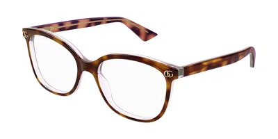 Gucci Gg1816o Women's Glasses, Tortoiseshell, Size 51