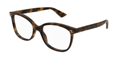 Gucci Gg1816o Women's Glasses, Tortoiseshell, Size 54 In Brown