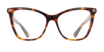 Gucci Gg1817o Women's Glasses, Tortoiseshell, Size 55 In Brown