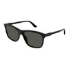 Gucci Gg1819s-001black-black-grey In Black