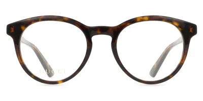 Gucci Gg1822o Men's Glasses, Tortoiseshell, Size 50 In Brown