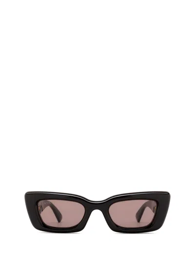Gucci Gg1827s Brown Sunglasses In Black