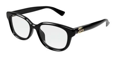 Gucci Gg1833ok Asian Fit Women's Glasses, Black, Size 52