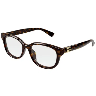 Gucci Gg1833ok002-havana-havana-transparent In Brown