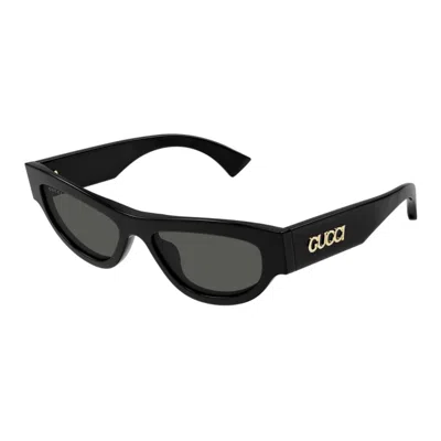 GUCCI GG1834S-001BLACK-BLACK-GREY