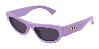 Gucci Gg1834s 004 Occhiali Da Sole Purple Per Donna