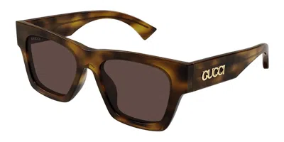 Gucci Gg1835s 002 Occhiali Da Sole Tartarugatishell Per Donna In Multi