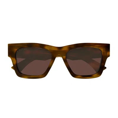 GUCCI GUCCI GG1835S LINEA NAME OF BRAND 002 HAVANA BROWN SUNGLASSES
