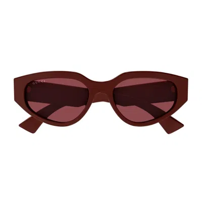 Gucci Gg1845sa Linea Name Of Brand Sunglasses In Burgundy