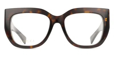 Gucci Gg1846o Women's Glasses, Tortoiseshell, Size 54 In Brown