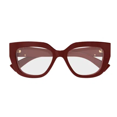 Gucci Gg1847o Linea Emblem Eyeglasses In Brown