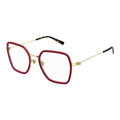 Gucci Gg1850o Eyeglasses In Red