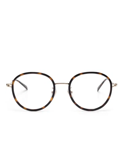Gucci Gg1851oa Glasses In Brown