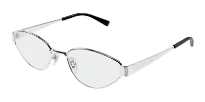Gucci Gg1853o 002 Women's Glasses Silver Size 54 - Free Lenses - Blue Light Block Available