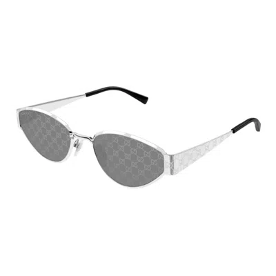 GUCCI GG1853S002 SILVER SILVER SMOKE
