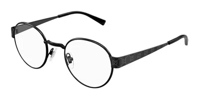 Gucci Gg1855o 002 Men's Glasses Gunmetal Size 48 - Free Lenses - Blue Light Block Available