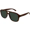 Gucci Gg1856s Sunglasses Havana In Gray