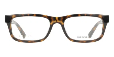 Gucci Gg1858o Men's Glasses, Tortoiseshell, Size 56 In Brown
