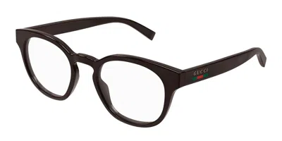 Gucci Gg1859o Men's Glasses, Brown, Size 50